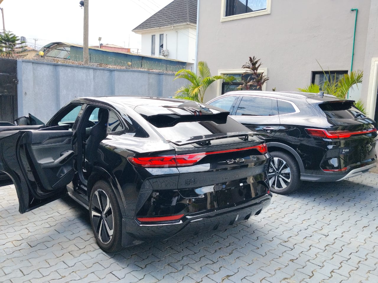 Brand-new 2025 electric vehicles newly arrived at Enerplaz in Port Harcourt